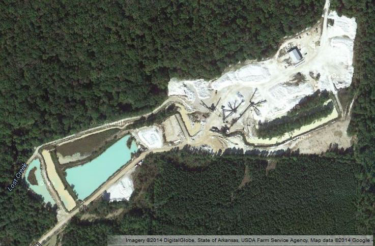 SWR Quarry, Aerial View